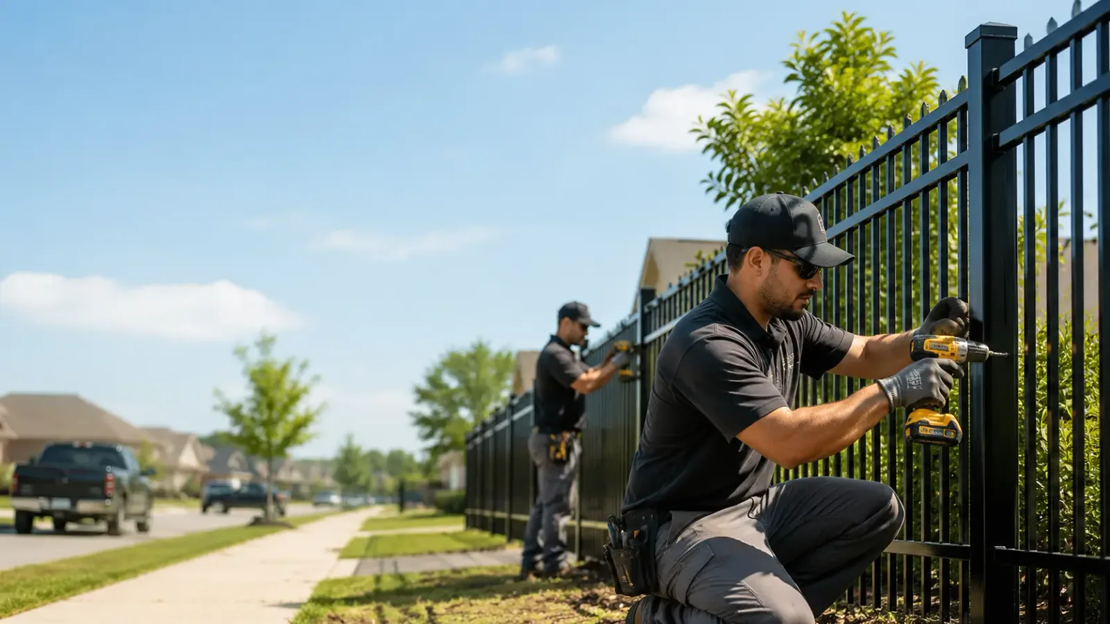 Metal Fence Installation in Madison, NC